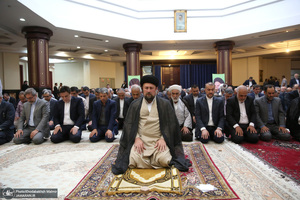 تجدید میثاق وزیر ، معاونان ومسئولان وزارت خارجه با آرمان های حضرت امام (س) 2