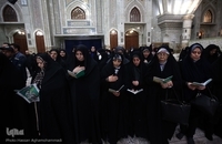 تجدید میثاق جامعه قرآنی با آرمان‌های امام خمینی (س) + تصاویر