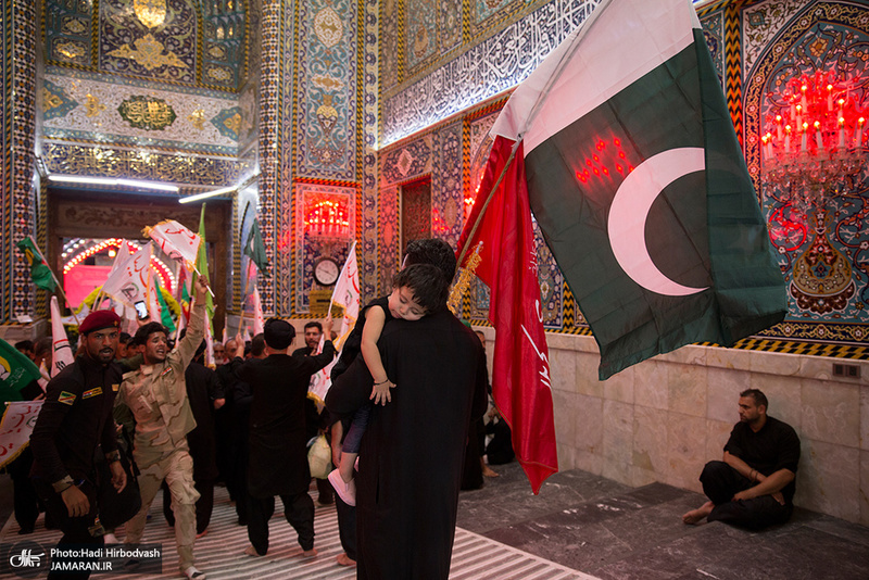 حضور ملیت های مختلف در پیاده روی اربعین