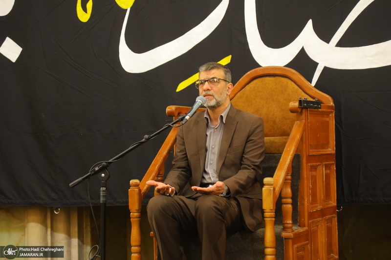 مراسم عزاداری سالروز شهادت امام جعفر صادق (ع) در مسجد اعظم قم