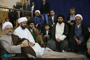 مراسم تحویل سال ١٣٩٦ در حرم مطهر امام(س)