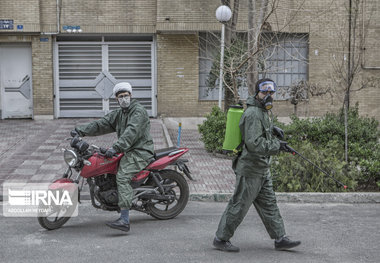 ۱۶۰ گروه جهادگر بسیجی درقم با کرونا مبارزه می‌کنند