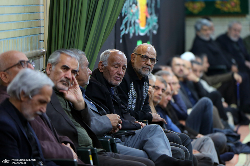 مراسم عزاداری شب شهادت حضرت فاطمه (س) در دارالزهرا (س)