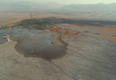 نفس تالاب میانگران ایذه به شماره افتاد