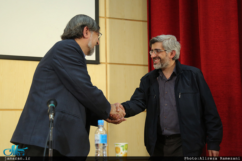 اکران دانشجویی فیلم ترور سرچشمه در دانشگاه علوم پزشکی تهران با حضور محمدرضا بهشتی و محمود صادقی 