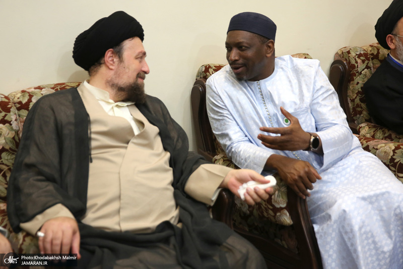 دیدار چند تن از مهمان خارجی سی و هفتمین کنفرانس وحدت اسلامی با سید حسن خمینی