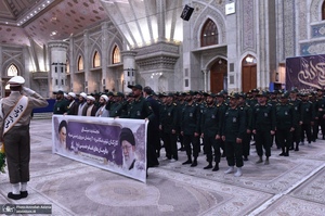 تجدید میثاق فرماندهان و پرسنل تیپ مکانیزه 20 رمضان نیروی زمینی با آرمان‌های امام راحل (ره)