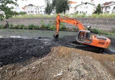 اصلاح ۱۴کیلومتر از مسیر رودخانه تلار در شهرستان سیمرغ