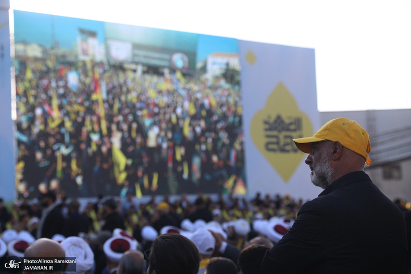 مراسم اولین سالگرد شهادت سید حسن نصرالله-1