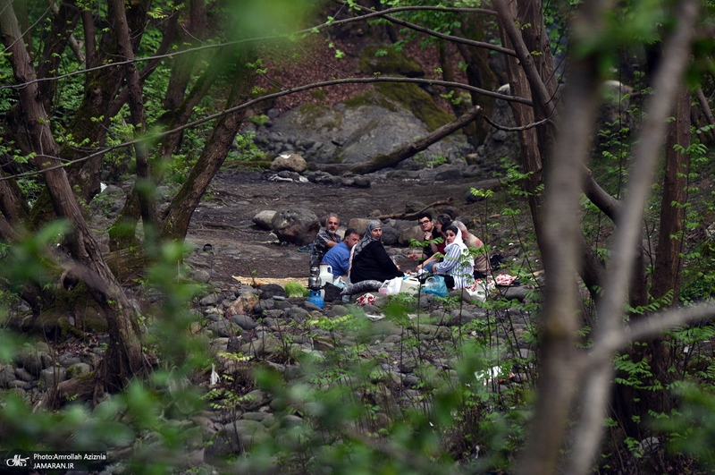 روز طبیعت در رستم آباد رودبار
