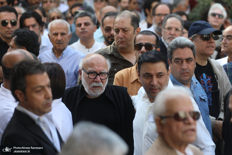 مراسم تشییع ناصر تقوایی