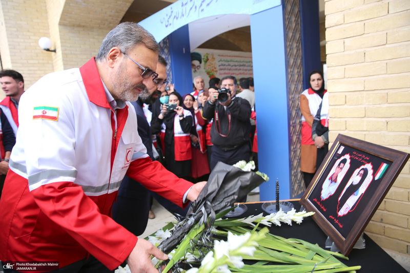 باردید دبیرکل جمعی هلال احمر از رویدادهای هفته فرهنگی بر آسان آفتاب