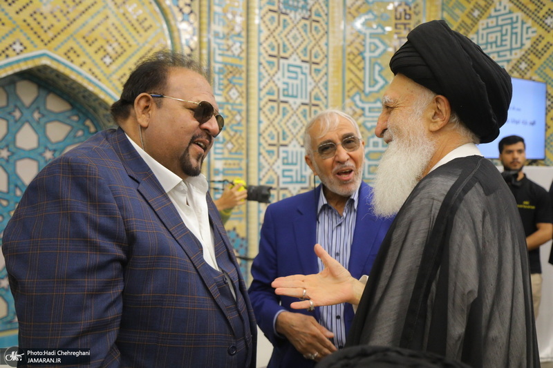 مراسم افتتاح حسینیه آیت الله العظمی بروجردی (ره) در شهر سامرا