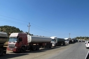 تردد تانکرهای حامل مواد نفتی صادراتی و ترانزیتی از مرز باشماق آزاد شد