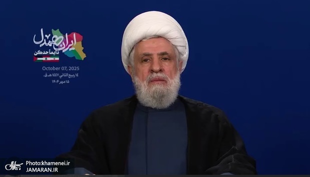 شیخ نعیم قاسم: ایران همیشه در کنار مقاومت است