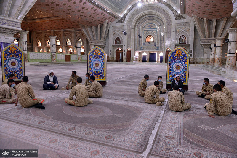 حلقه های محبت و معرفت با پرسنل وظیفه مرکز آموزش شهید اسدی دژبان کل ارتش