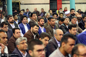 دیدار جمعی از اعضای حزب جمهوریت ایران اسلامی با سید حسن خمینی‎