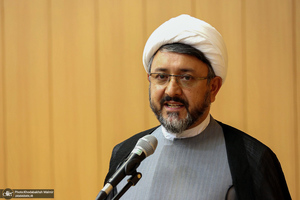 مراسم تودیع و معارفه سرپرست موسسه تنظیم و نشر آثار امام خمینی(س) نمایندگی قم