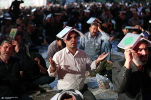 احیای شب بیست و سوم ماه مبارک رمضان در حرم مطهر امام خمینی (س) - 2