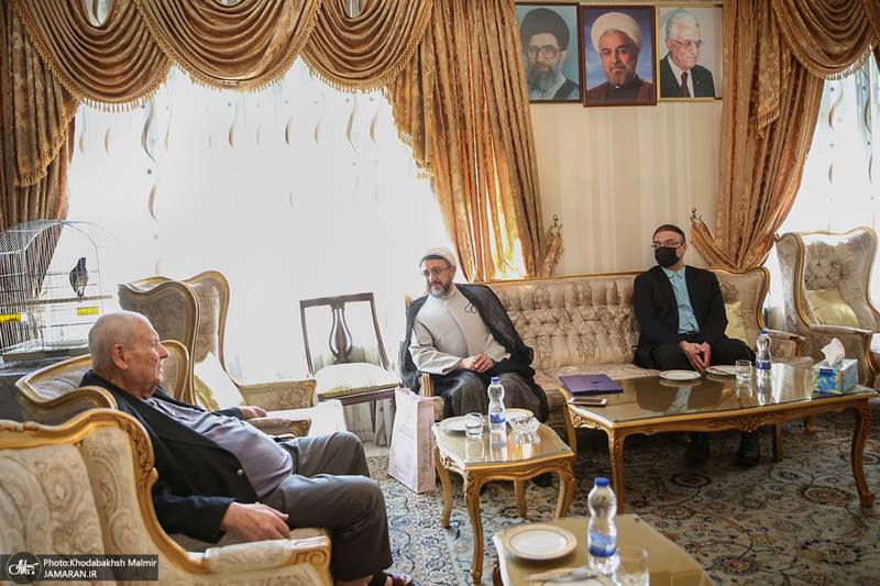 دیدار سرپرست موسسه تنظیم و نشر آثار امام خمینی(س) با سفیر فلسطین در تهران/ صلاح زواوی