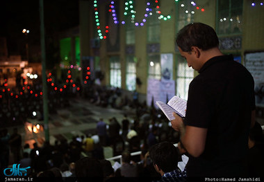 مراسم احیای شب نوزدهم ماه مبارک رمضان در آستان مقدس امامزادگان جعفر و حمیده خاتون(ع)