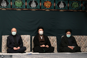 مراسم عزاداری شام شهادت حضرت فاطمه‌ زهرا (س) در حسینیه امام خمینی