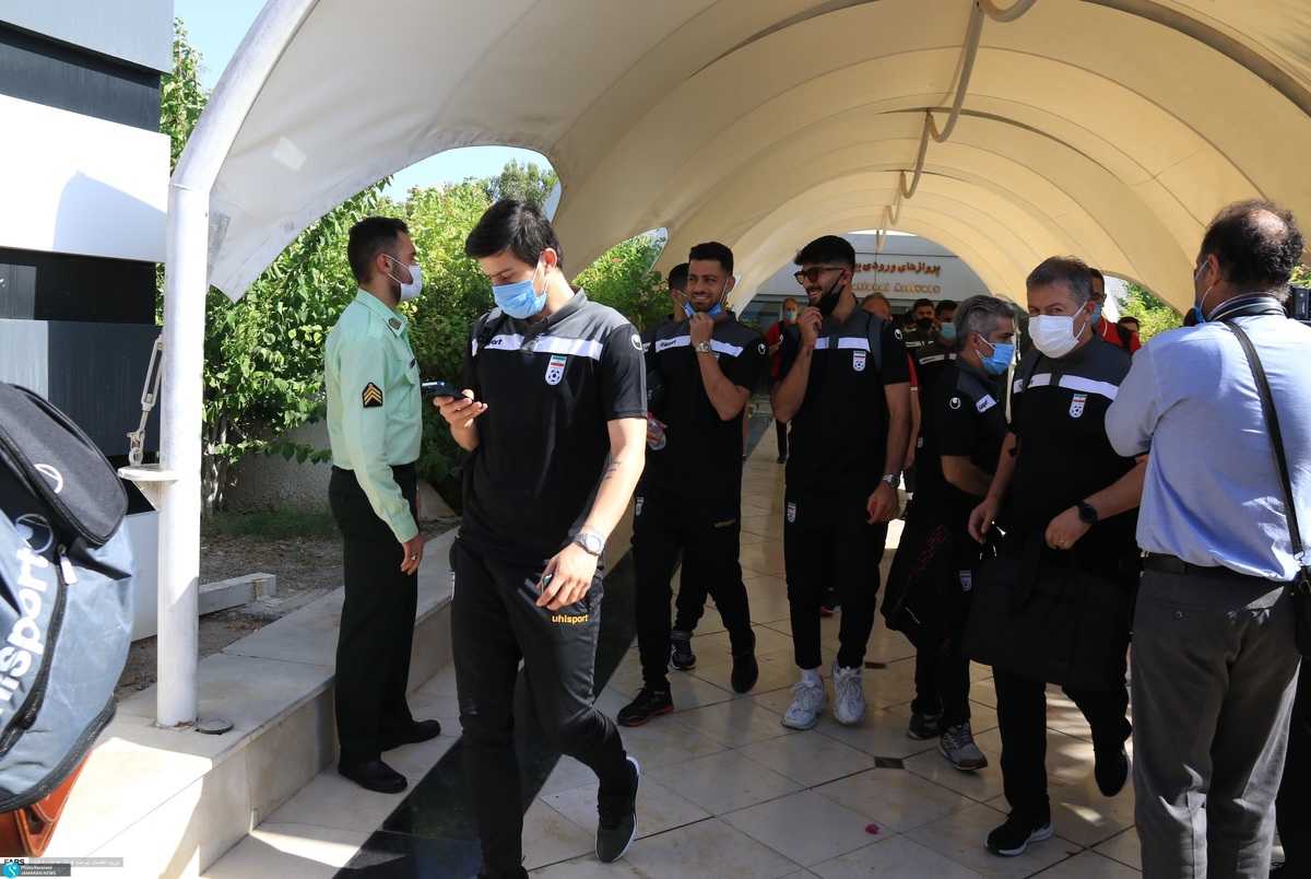 تمرین تیم ملی فوتبال ایران در کیش+عکس و ویدیو