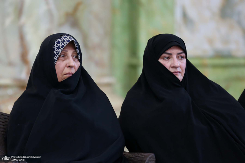 مراسم چهاردهمین سالگرد رحلت همسر امام خمینی و سی‌امین سالگرد ارتحال مرحوم حاج سیداحمد خمینی (ره)