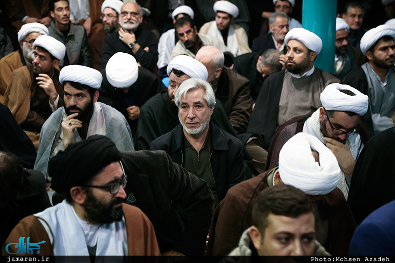 مراسم چهلمین روز درگذشت آیت الله العظمی موسوی اردبیلی(ره) در حسینیه جماران