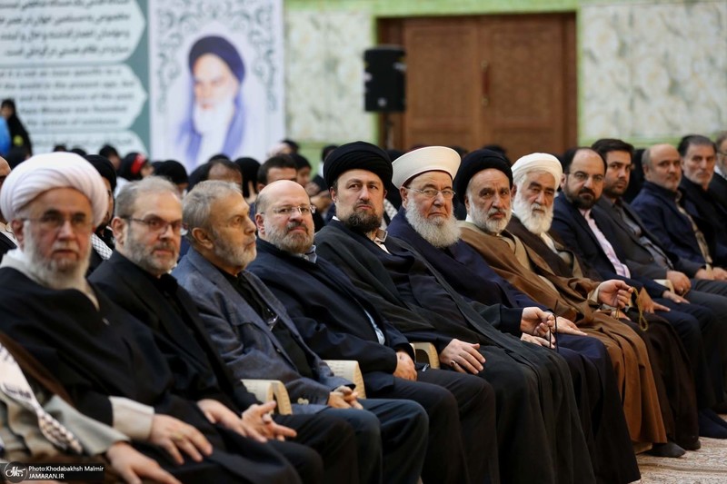 مراسم چهلم شهید سیدحسن نصرالله و سرلشکر نیلفروشان در حرم امام خمینی (س)