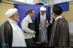 نخستین جلسه درس آیت الله العظمی صانعی در سال جدید تحصیلی 