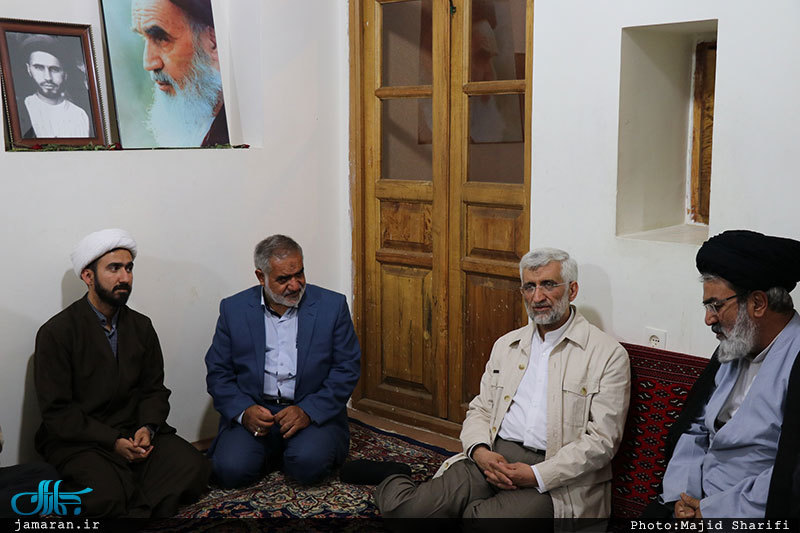 بازدید دکتر سعید جلیلی از بیت و زادگاه امام در خمین‎