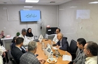 رئیس بنیاد ایران‌شناسی از مرکز طبی کودکان تهران بازدید کرد (8)