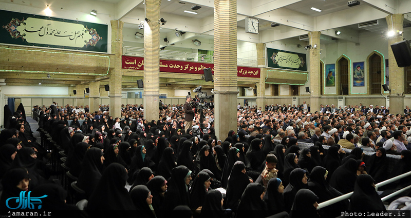 دیدار مسئولان، قشرهای مختلف مردم و سفرای کشورهای اسلامی با رهبر معظم انقلاب