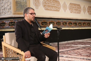 عزاداری شب شام غریبان حسینی(ع) در حرم مطهر امام خمینی (س)