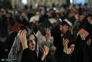 مراسم شب بیست و یکم ماه مبارک رمضان در حرم حضرت عبدالعظیم حسنی (س)