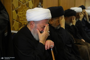 مراسم چهلمین روز درگذشت حاجیه خانم صدیقه بروجردی مادر شهید عیسی بروجردی