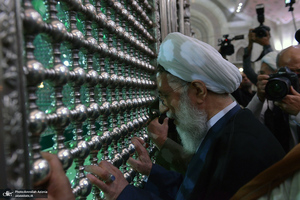 تجدید میثاق مسئولان سازمان عقیدتی سیاسی ارتش با آرمان‌های حضرت امام (س)