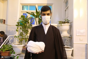 مراسم عمامه گذاری و جشن روز هفدهم ماه ربیع الاول در بیوت مراجع عظام تقلید