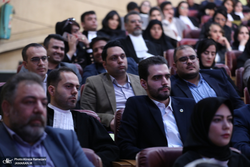 مراسم تحلیف کارآموزان کانون وکلای دادگستری