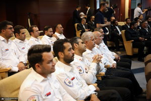 دیدار مدیران اورژانس استان تهران با سید حسن خمینی