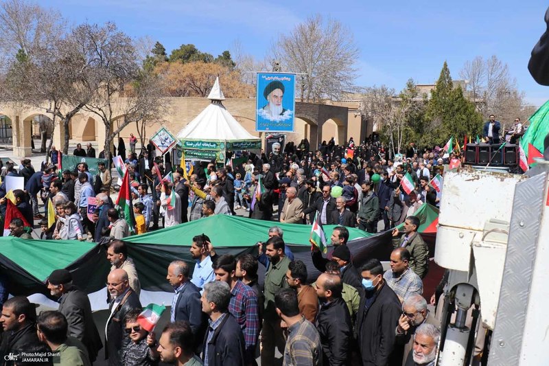 راهپیمایی باشکوه روز قدس در خمین