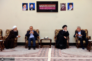 حضور مسعود پزشکیان در حرم مطهر امام خمینی (س)