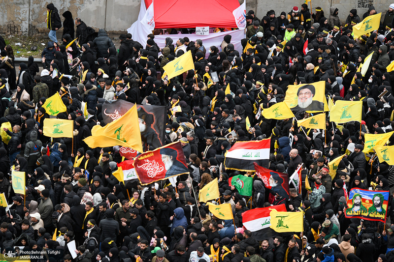  تصاویر اختصاصی جماران از متن و حاشیه مراسم تشییع شهیدان سید حسن نصرالله و سید هاشم صفی الدین -2