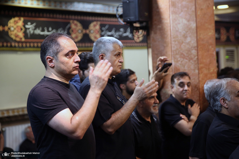 عزاداری ظهر عاشورا در محله جماران