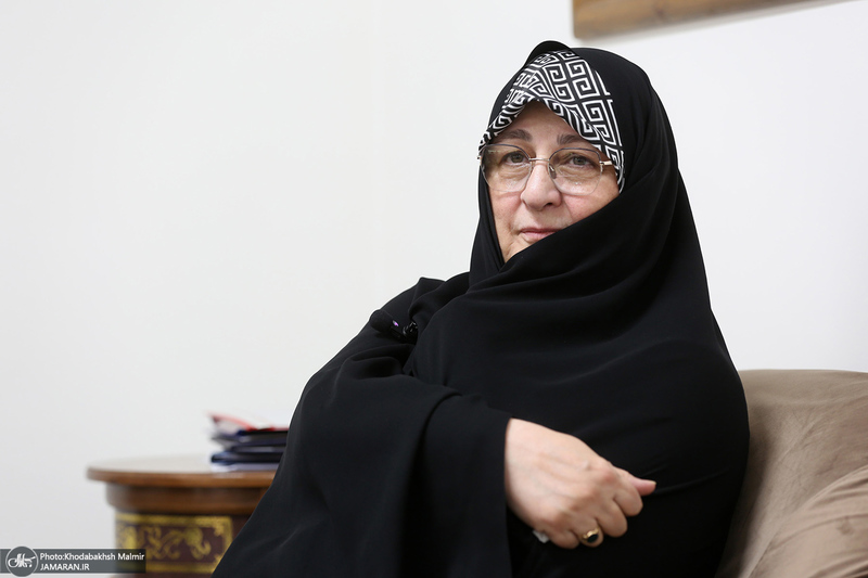 دیدار جمعی از فعالان زن کشور عراق دکتر فاطمه طباطبایی