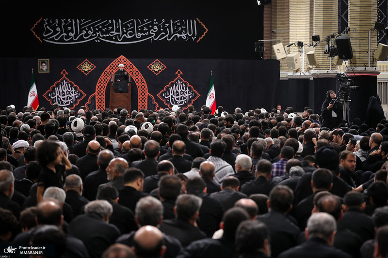 مراسم شام غریبان سید و سالار شهیدان در حسینیه امام خمینی