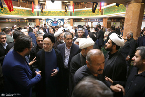 مراسم بزرگداشت محمدعلی جماعتی در حسینیه شماره 2 جماران - 2