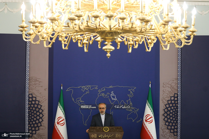 ناصر کنعانی سخنگوی وزارت امور خارجه