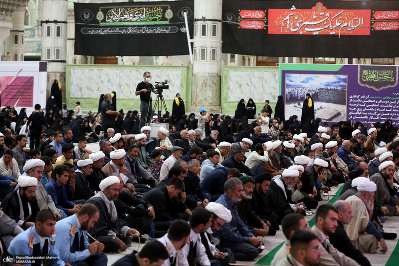 مراسم سوگواری رحلت حضرت رسول اکرم (ص)، شهادت امام حسن مجتبی (ع) و شهادت امام رضا (ع) در حرم مطهر امام خمینی (س)